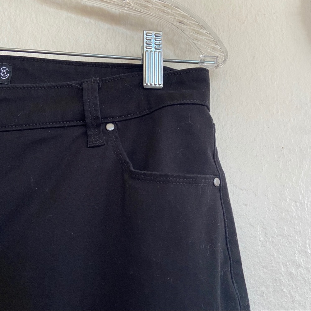 Susan Graver Stretch Sateen Ankle Pants - Picture 4 of 9